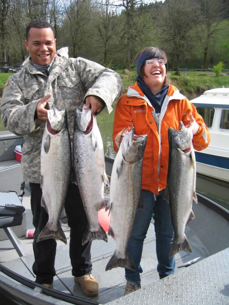 Spring Chinook Fishing